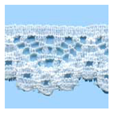 61002 Lace Nylon 11mm White