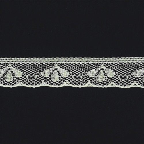 61039 Nylon Lace 17mm Lemon