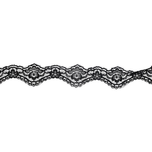 61282 Lace Nylon 40mm Black