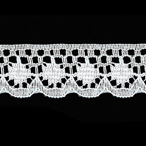 61509 Nylon Lace 15mm White
