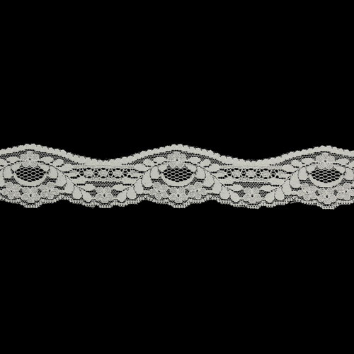 61527 Lace Nylon 45mm White