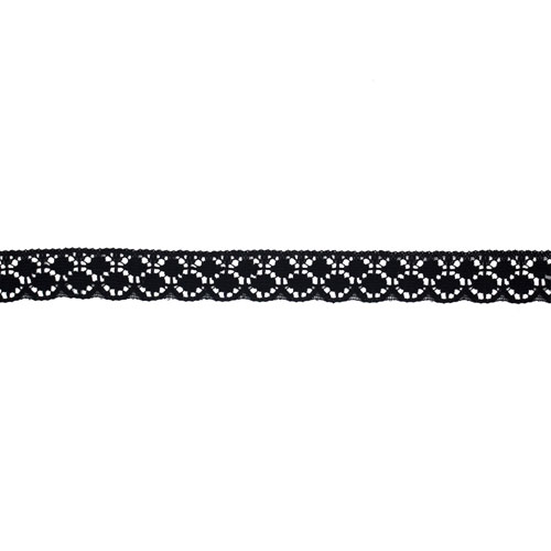 61530 Lace Nylon 18mm Black