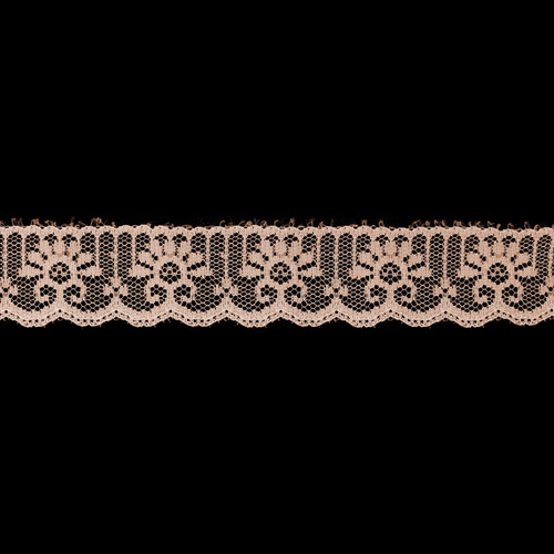 61549 Lace Nylon 30mm Peach