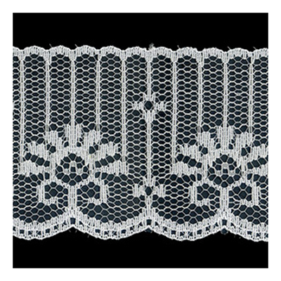 61551 Lace Nylon 50mm White