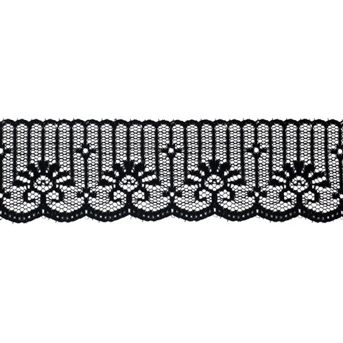 61552 Lace Nylon 50mm Black