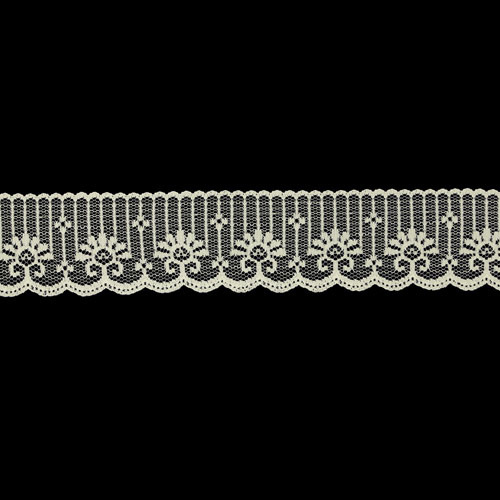 61553 Lace Nylon 50mm Cream