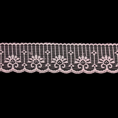 61556 Lace Nylon 50mm Pink
