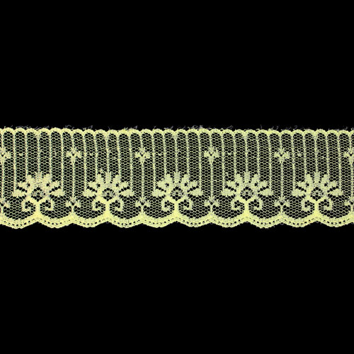61557 Lace Nylon 50mm Yellow