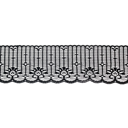 61563 Lace Nylon 60mm Black