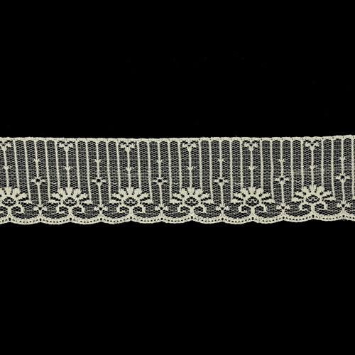 61564 Lace Nylon 60mm Cream