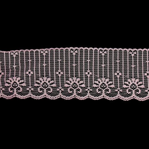 61567 Lace Nylon 80mm Pink