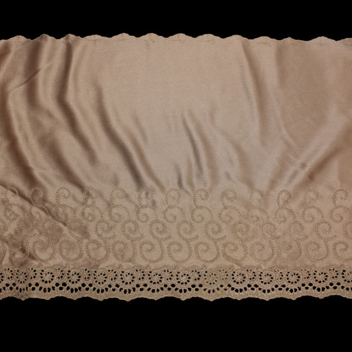 61595 Lace Nylon 250mm Tan
