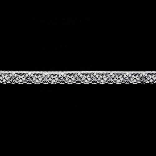 61765 Lace Nylon 18mm White