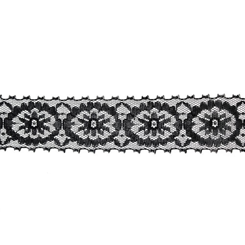 61784 Lace Nylon 50mm Black