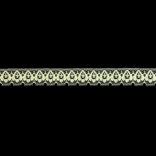 61801 Lace Nylon 20mm Lemon