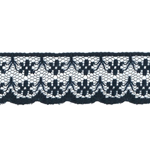 61817 Lace Nylon 16mm Navy