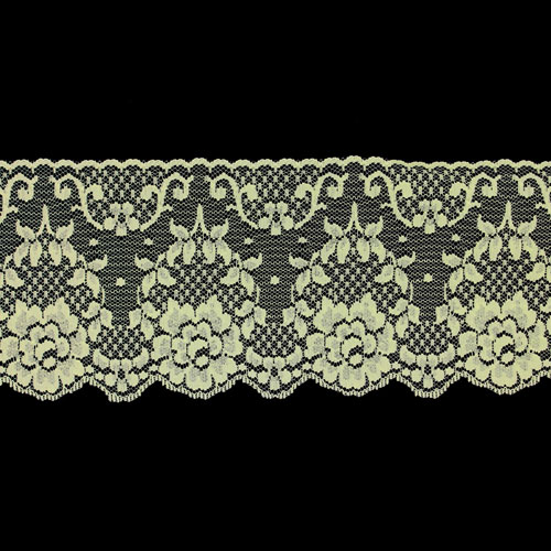 61828 Lace Nylon 90mm Lemon