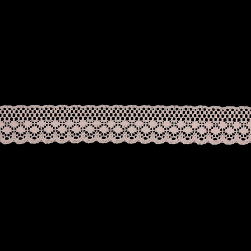 61834 Lace Nylon 30mm Pink