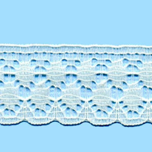 61898 Lace Nylon 12mm Ivory