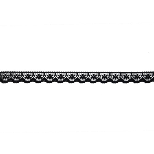 61992 Lace Nylon 13mm Black