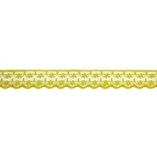 62508 Lace Nylon 20mm Yellow