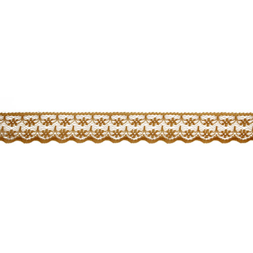 62511 Lace Nylon 20mm Old Gold