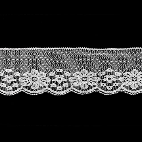 62536 Lace Nylon 60mm White