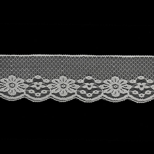 62537 Lace Nylon 60mm Cream
