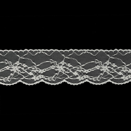 62540 Lace Nylon 60mm Cream