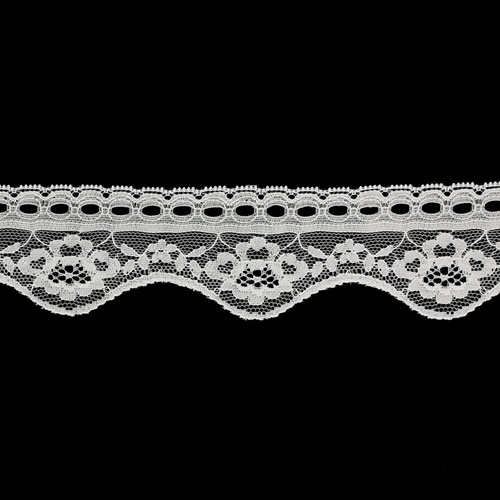 62552 Lace Nylon 50mm Cream