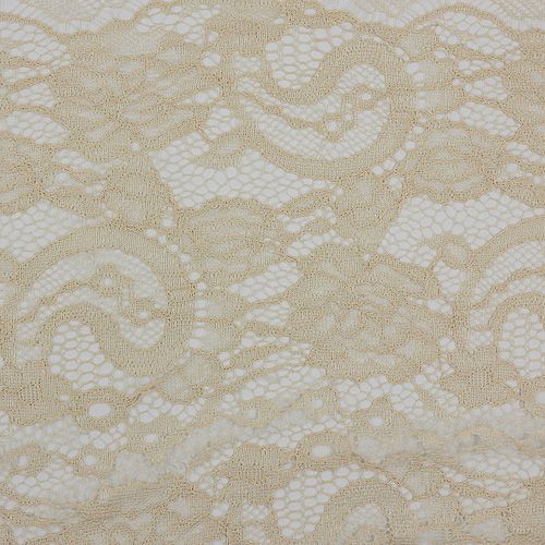 62777 Chantilly Lace Fabric 150cm Ivory