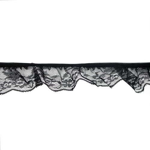 63328 Nylon Frilling Black 38mm