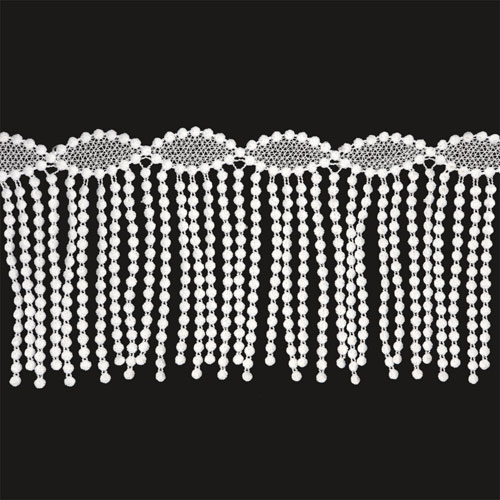 63444 Lace Guipure 130mm White
