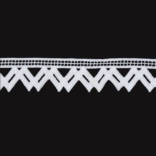 63447 Lace Guipure 35mm Ivory