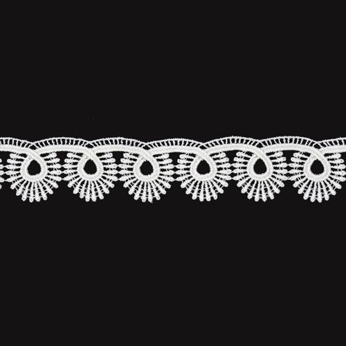 63448 Lace Guipure 30mm Ivory