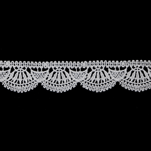 63454 Lace Euro Guipure 20mm Ivory