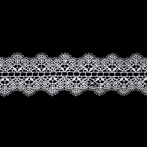 63455 Lace Euro Guipure 47mm Ivory