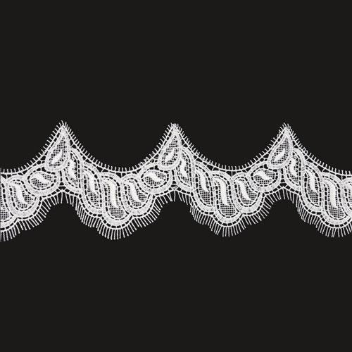 63458 Lace Euro Guipure 80mm Ivory