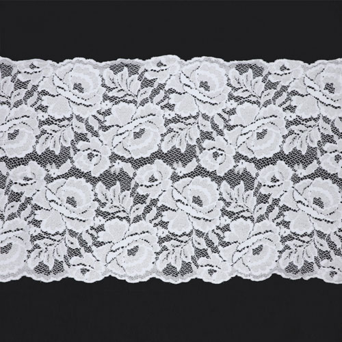 63464 Lace Stretch 280mm White