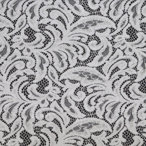 63467 Bridal Fabric Stretch 152cm White