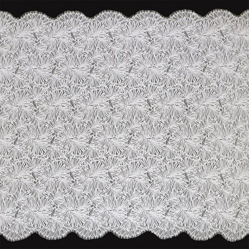 63470 Bridal Fabric Panel 140x135cm White