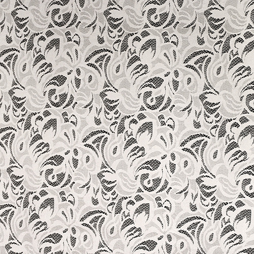 63497 Fabric Bridal Stretch 150cm Ivory