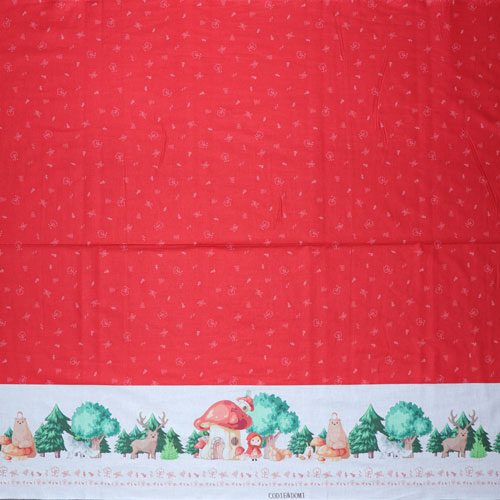 63603 Printed Cotton Fabric 112cm Toadstools