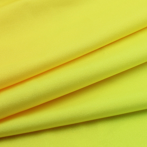 63647 Fabric Shiny Nylon Lycra 150cm Limelight