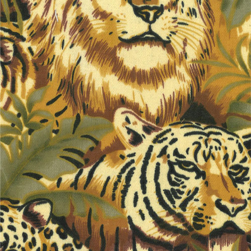 64307 Furnishing Canvas Big Cats 150cm