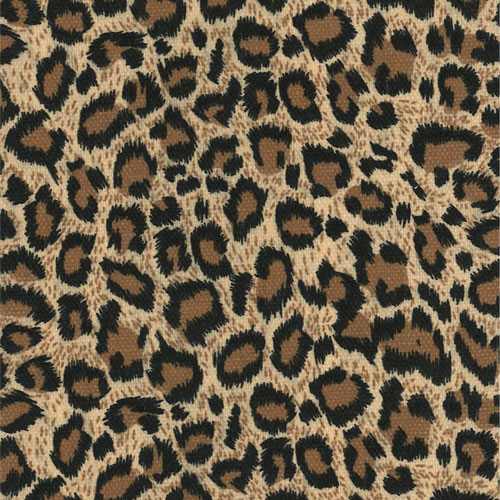 64309 Furnishing Canvas Brown Leopard 150cm