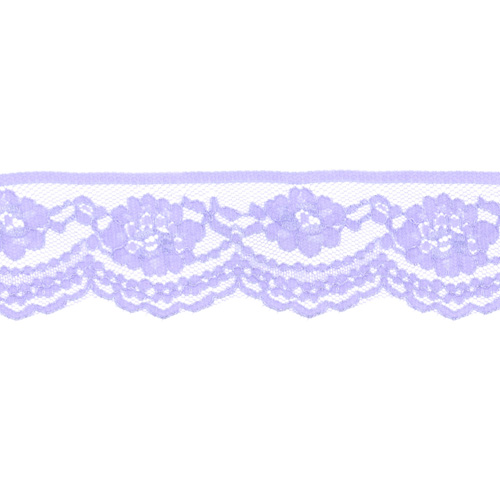 64684 Lace Nylon Flat Lilac 40mm