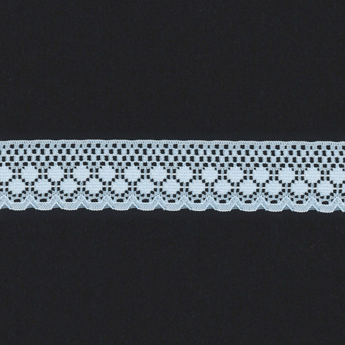 64708 Lace Nylon Flat Blue 30mm