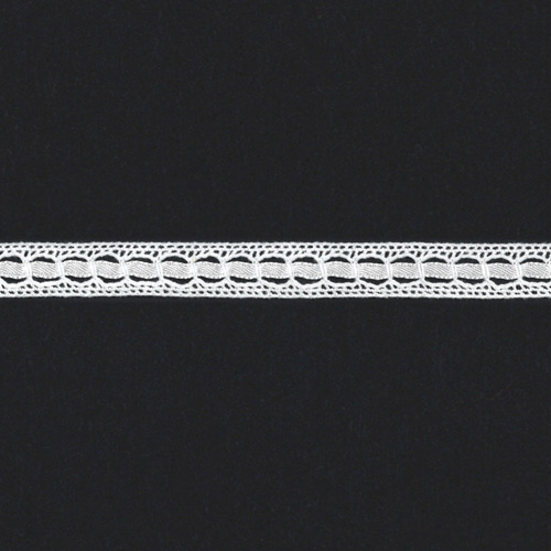 64803 Lace Torchon White 13mm