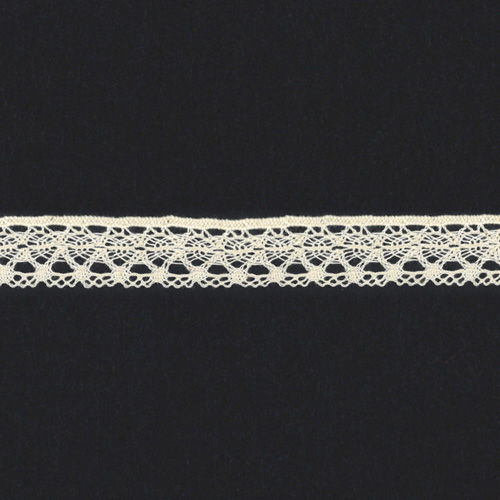 64807 Lace Torchon Cream 18mm